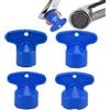 Esshogo 8 Pezzi Chiave Rompigetto Rubinetto, Chiavi Rubinetto per Aeratori in Diverse Dimensioni - M16.5/M18.5/M21.5/M24, Chiave Aeratore Rubinetto, Aeratore Rubinetto Bagno