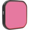 NbgrvB Filtro subacqueo per Insta360 Pro 2, set di lenti rosse, rosa e viola, per fotografia subacquea, snorkeling, vetro ottico da 41 mm (rosa)