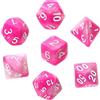 Asmodee Set osso REBEL RPG - bicolore - Rosa-Bianco (numeri bianchi)