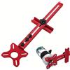 Generisch Stencil di fresatura 4 in 1 per fresatrice superiore, 4 in 1, supporto per