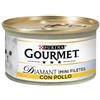 Gourmet Purina Gourmet Diamant Sottili Formaggi Carne Cotta - Confezione di 24 x 85 g - Total: 2.04 kg