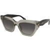 Just Cavalli SJC171 09RM | Occhiali da Sole Graduati o Non Graduati | Plastica | Quadrati, Cat Eye | Verde, Grigio | Adrialenti