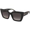 Just Cavalli SJC099 0700 | Occhiali da Sole Graduati o Non Graduati | Prova Online | Plastica | Quadrati, Cat Eye | Nero | Adrialenti