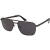 Police Origins 3 SPL890V K56P | Occhiali da Sole Graduati o Non Graduati | Prova Online | Metallo | Pilot | Nero, Grigio | Adrialenti