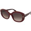 Furla SFUB10 099N | Occhiali da Sole Graduati o Non Graduati | Prova Online | Plastica | Oversize, Tondi | Bordeaux | Adrialenti