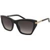 Furla SFU983 0700 | Occhiali da Sole Graduati o Non Graduati | Plastica | Quadrati, Cat Eye | Nero | Adrialenti
