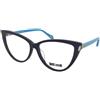 Just Cavalli VJC126 09QL | Occhiali da Vista Graduati | Plastica | Cat Eye | Blu | Adrialenti