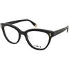 Furla VFUA96 0700 | Occhiali da Vista Graduati | Plastica | Cat Eye | Nero | Adrialenti