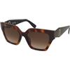 Furla SFU811 0752 | Occhiali da Sole Graduati o Non Graduati | Prova Online | Plastica | Quadrati, Cat Eye | Havana | Adrialenti