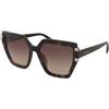 Police Starlight 2 SPLP46 07UX | Occhiali da Sole Graduati o Non Graduati | Prova Online | Plastica | Quadrati, Cat Eye | Marrone, Avorio, Havana | Adrialenti