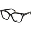 Furla VFUA95 0700 | Occhiali da Vista Graduati | Plastica | Quadrati | Nero | Adrialenti