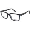 Police Etchline 1 VPLU53 07V9 | Occhiali da Vista Graduati | Prova Online | Plastica | Quadrati | Blu, Trasparente | Adrialenti