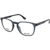 Police Origins Lite 33 VPLQ67 06G5 | Occhiali da Vista Graduati | Prova Online | Plastica | Quadrati | Blu, Trasparente | Adrialenti