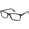 Police Origins Lite 24 VPLN82 0700 | Occhiali da Vista Graduati | Prova Online | Plastica | Quadrati | Nero | Adrialenti