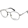 Police Origins Lite 25 VPLP07 0568 | Occhiali da Vista Graduati | Prova Online | Metallo | Tondi | Grigio | Adrialenti