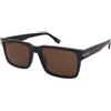 Police Grind 2 SPLR75 03LM | Occhiali da Sole Graduati o Non Graduati | Prova Online | Plastica | Quadrati | Blu | Adrialenti