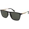 Police Origins Lite 34 SPLQ80 0Z42 | Occhiali da Sole Graduati o Non Graduati | Prova Online | Plastica | Quadrati | Nero | Adrialenti