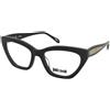 Just Cavalli VJC184 0700 | Occhiali da Vista Graduati | Plastica | Quadrati, Cat Eye | Nero | Adrialenti