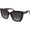 Just Cavalli SJC174 0700 | Occhiali da Sole Graduati o Non Graduati | Prova Online | Plastica | Cat Eye | Nero | Adrialenti