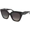 Just Cavalli SJC172 0700 | Occhiali da Sole Graduati o Non Graduati | Plastica | Tondi, Cat Eye | Nero | Adrialenti