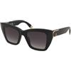 Furla SFU882 0700 | Occhiali da Sole Graduati o Non Graduati | Plastica | Quadrati, Cat Eye | Nero | Adrialenti