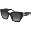Furla SFU979 0700 | Occhiali da Sole Graduati o Non Graduati | Plastica | Quadrati, Cat Eye | Nero | Adrialenti