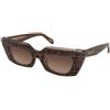Just Cavalli SJC176 0NKR | Occhiali da Sole Graduati o Non Graduati | Plastica | Rettangolari, Cat Eye | Marrone, Rosa | Adrialenti
