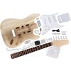 Rocktile Kit Chitarra Elettrica ST-Style, Corpo: Paulownia, Tremolo Vintage