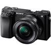 Sony α Alpha 6100 Kit Fotocamera Digitale Mirrorless con Obiettivo Intercambiabile SELP 16-50mm, Sensore APS-C, Video 4K, Real Time Eye AF, Real Time Tra