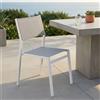 MIlani Home AULUS - sedia da giardino in alluminio e textilene impilabile