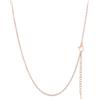 FaithHeart Collana Catenina Donna Argento 2mm Catenella Oro Sottile per Ciondolo 75cm Impermeabile in Acciaio Inossidabile Impermeabile