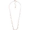 Skagen Donna, Collana a catena in acciaio inossidabile Wave, Oro Rosa (Rose Gold)