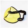mjmoto Faccia aperta universale 3/4 casco visatore a bolle a bolle motociclette di moto Capacete Lente Vintage MOTOBIKE Helmet Goggles (giallo)