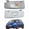 diTosi Pantina Aletta Parasole Anteriore per Fiat Bravo dal 2007 a oggi con Specchio (Lato Destro (passeggero) dx)