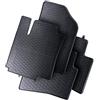 GEYER & HOSAJA Tappetini in gomma per auto 835/4C compatibile con Kia Rio III (2011-2016)
