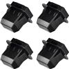 YIZITU Clip di ritenzione ad alta resistenza ABS vibrazioni presa resistente per SUV morsetto posteriore cuscino Pad posteriore