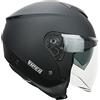 CGM Casco demi jet, 125A VIPER MONO, Nero opaco, XXL (61cm)