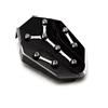 Nhsijpo Pedaline Moto Per KAWASAKI Per VERSYS 650 1000 1100 SE Per Versys-X 300 X250 Moto CNC Leva Del Freno Posteriore Pedale Poggiapiedi Pedana Passo Pedale Del Motociclo(Black)