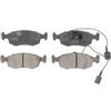 ABE Kit pastiglie freni Anteriore con segnalatore acustico usura C1F065ABE Compatibilità con FIAT 500 312 GRANDE PUNTO 199 Panda Hatchback 312, 319, ALFA ROMEO MITO 955, CITROËN NEMO Furgonato AA