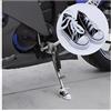 CGEAMDY Supporto per Piede Da Moto, Piccolo Supporto Cavalletto Laterale Moto, Cavalletto Laterale Moto Scarpe Piccole, Grazioso Mini Supporto Laterale Tela Accessori Motos Cavalletto Motos(Nero)