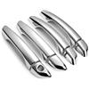 NOHEEU Copri Maniglia Esterna Auto Porta Decorativa Parti di Ricambio per Peugeot 3008 2017-2022(Silver No Sensor)