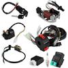 BIUGERCN Cablaggio Elettrico Relè Statore Bobina CDI Solenoide Candela per 50cc 70cc 80cc 90cc 100cc 110cc 125cc EXC RM TTR SX PW CRF ATV Quad KLX Pit Bike Scooter