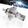SageSunny Lampadina H4 HS1 Led Faro anteriore ventilato AC/DC 10-85V anabbaglianti e abbaglianti 6500K bianco per illuminazione di moto, auto, quad o scooter，24W 2400lm，18 mesi di garanzia