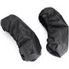 C-FUNN 2X Impermeabile Saddle Bag Coperchio Cover Nylon Nero per Harley Road Re Electra Glide