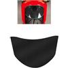 TAHDP Adesivo Per Serbatoio Carburante Laterale Per BMW F900XR F900 F 900 XR, Paraserbatoio, Paramani, Adesivi In Fibra Di Carbonio Protezione Serbatoio(Nero 3)