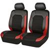JABBNGD Coprisedili Anteriori per Auto, per Ford Fiesta 2009-2018 Anteriore Impermeabile Resistenti Facili Installare Pulire Sedili Accessori Anteriori Copri Sedili,C