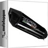 MOTOTOPGUN gpr co.y.218.cat.gprbltit scarico completo omologato catalizzato gp-revo titanio nero compatibile con yamaha mt-09 14/20 2014 2015 2016 2017 2018 2019 2020 mototopgun
