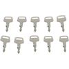 none-branded Durevole 069027029 5080 10 Pz Chiave di Accensione per Ih-I Minipala Cingolata Escavatore Cingolato Carrie r Kat o Morook a Equipment