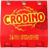 Crodino Arancia Rossa - Aperitivo Analcolico Pronto da Bere, 3 Bottigliette da 17,5 cl (Confezione da 5)