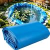 Gaommini Telo sottostante per laghetto 2x3m 3x4m 4x6m 5x8m - Rivestimento Preformato in Resistente HDPE per laghetti per Pesci da Giardino, Membrana a Prova di umidità, Blu(2x2m(6.5x8.2ft))
